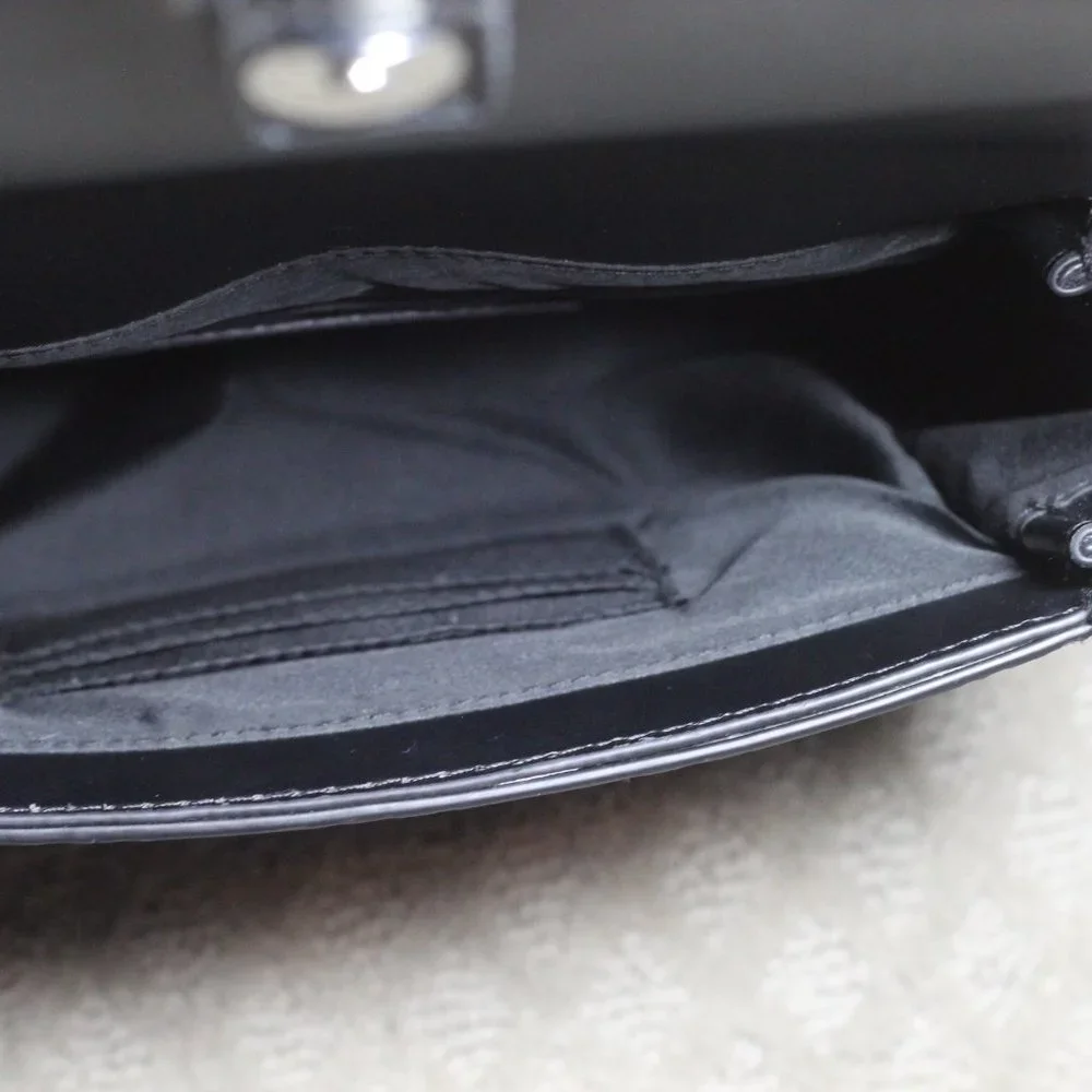 NWOT Nine West Black Clutch Purse